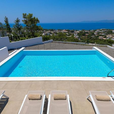 Villa Dione In Pefkos, Lindos Area Líndos Exterior foto